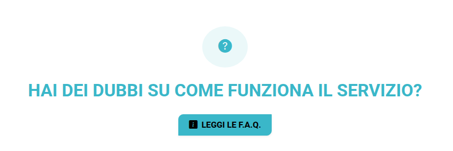 Accesso area FAQ