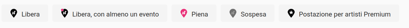 legenda mappa