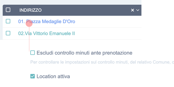 disattivare location