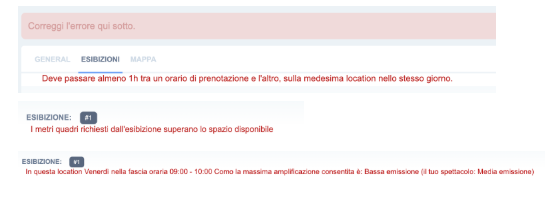 errori di prenotazione