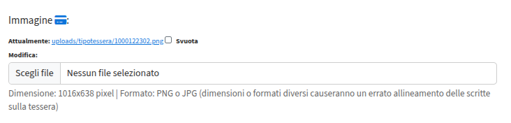 Grafica tessera