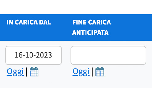 Fine carica anticipata socio dirigente