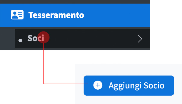 Aggiungere un socio