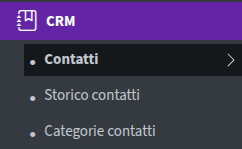 CRM menu
