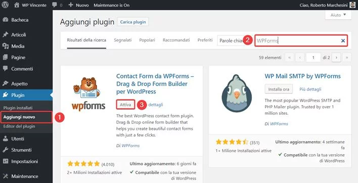 Hydra plugin - WpForms1