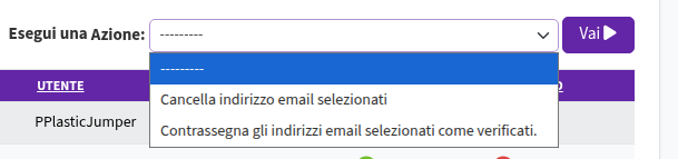 Profili Email Azioni